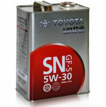 Моторное масло TOYOTA 5W30 SN/CF GF-5