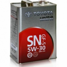 Моторное масло TOYOTA 5W30 SN/CF GF-5