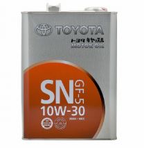 Моторное масло TOYOTA 10W30 SN GF-5 