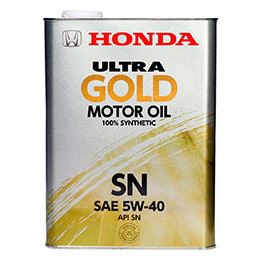 Моторное масло  HONDA ULTRA GOLD 5W40 SN 
