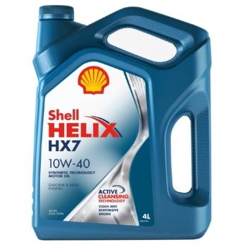 Моторное масло  SHELL Helix HX7 10W40 
