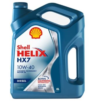 Моторное масло  SHELL Helix HX7 DIESEL 10W-40
