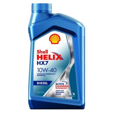 Моторное масло  SHELL Helix HX7 DIESEL 10W-40
