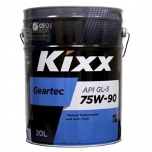 Kixx трансмиссионное масло geartec gl-5 75w-90