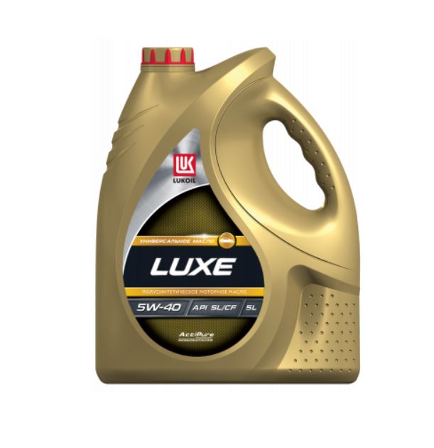 Моторное масло Lukoil Luxe Полусинтетическое 5W40 5Л