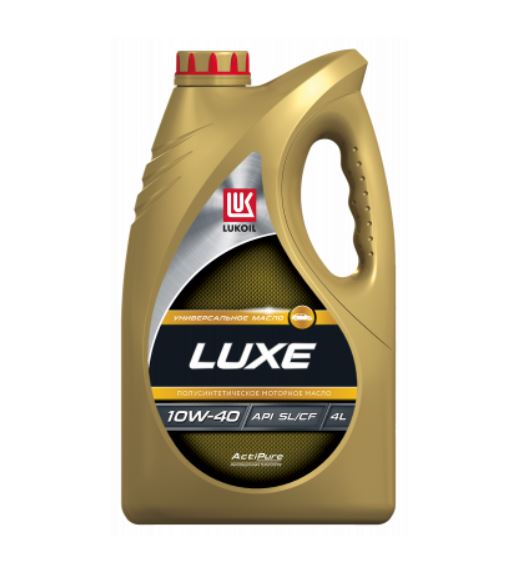 Моторное масло Lukoil Luxe Полусинтетическое 10W40 4Л