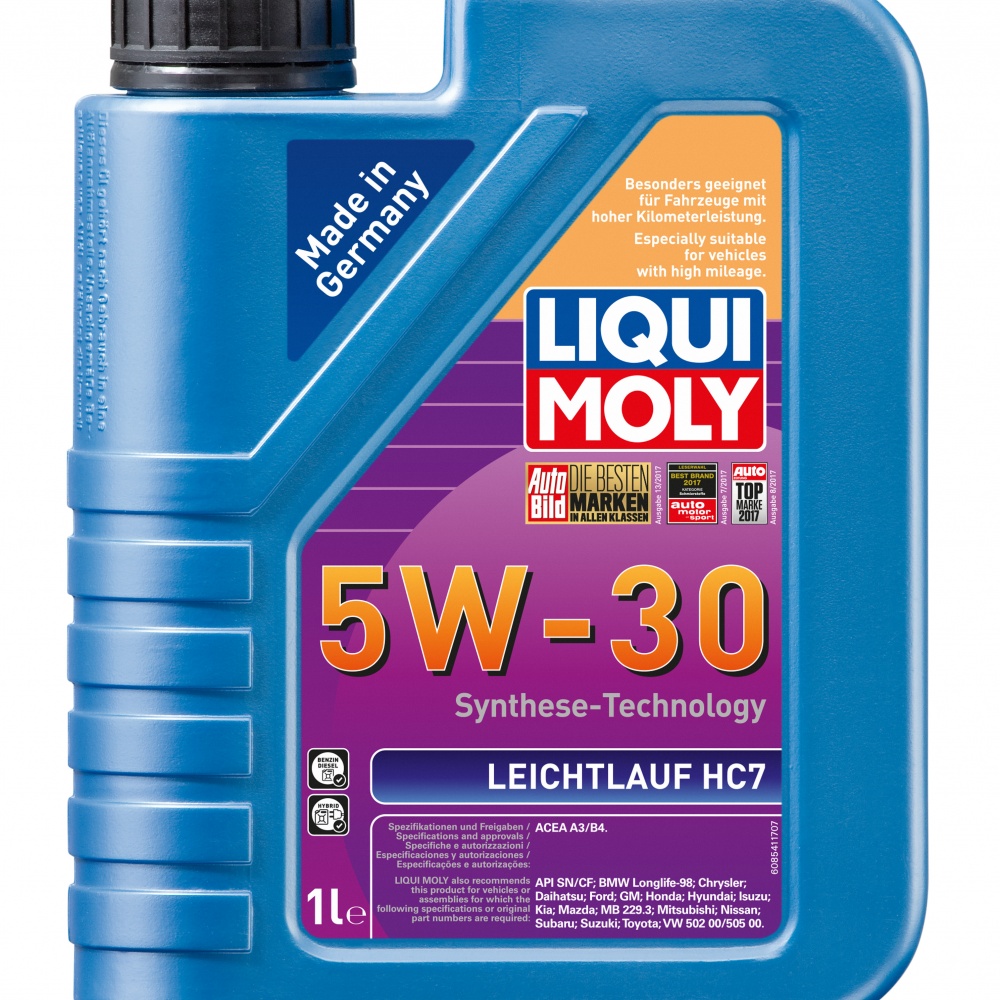 Моторное масло LIQUI MOLY Leichtlauf HC 7 5W-30