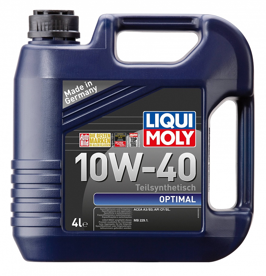 НС-синтетическое моторное масло Optimal HT Synth 10W-40